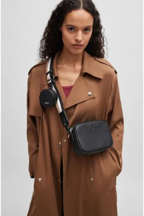 BOSS Borsa a tracolla con tasca rimovibile in pelle sintetica