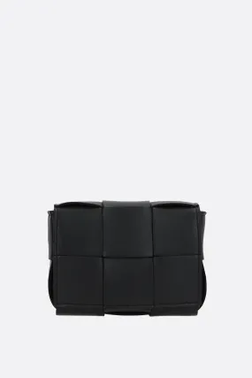 BOTTEGA VENETA borsa a tracolla Cassette mini in Intrecciato nappa