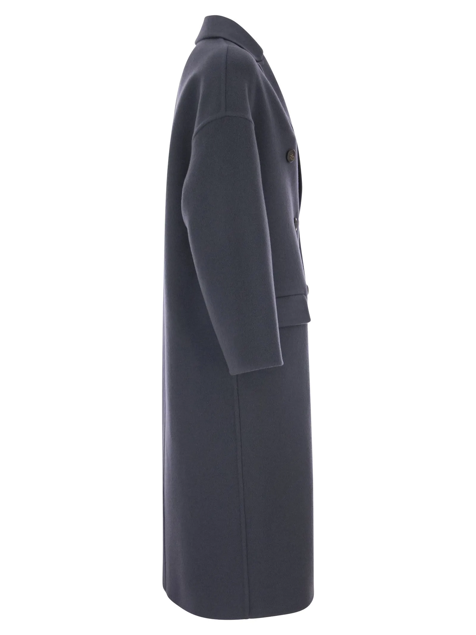 Cappotto in Lana e Cashmere doppiopetto