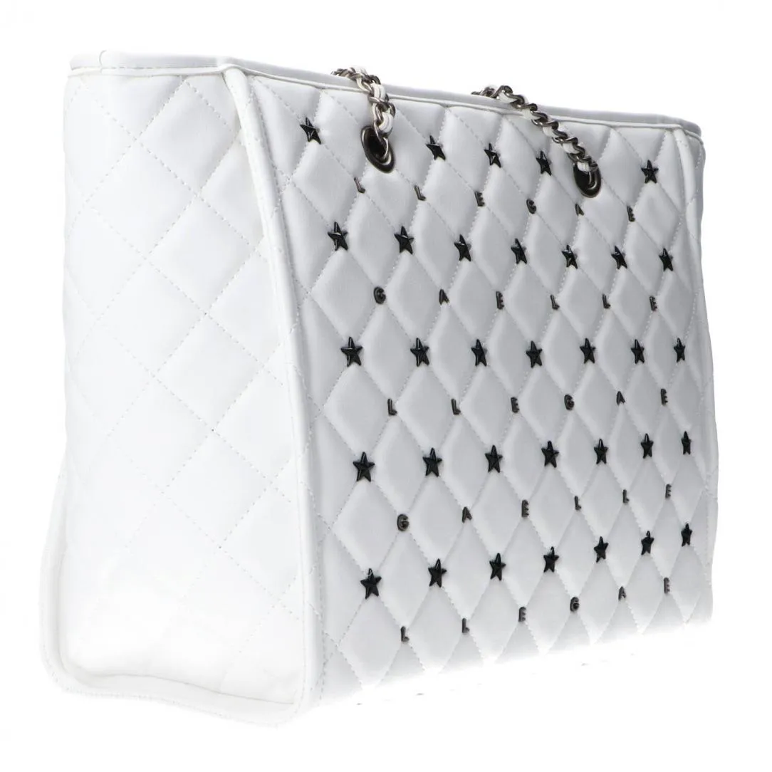Ecopelle con borchie gbda3184ab Bianche