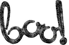 Lettering boo XL Halloween Foil Balloon