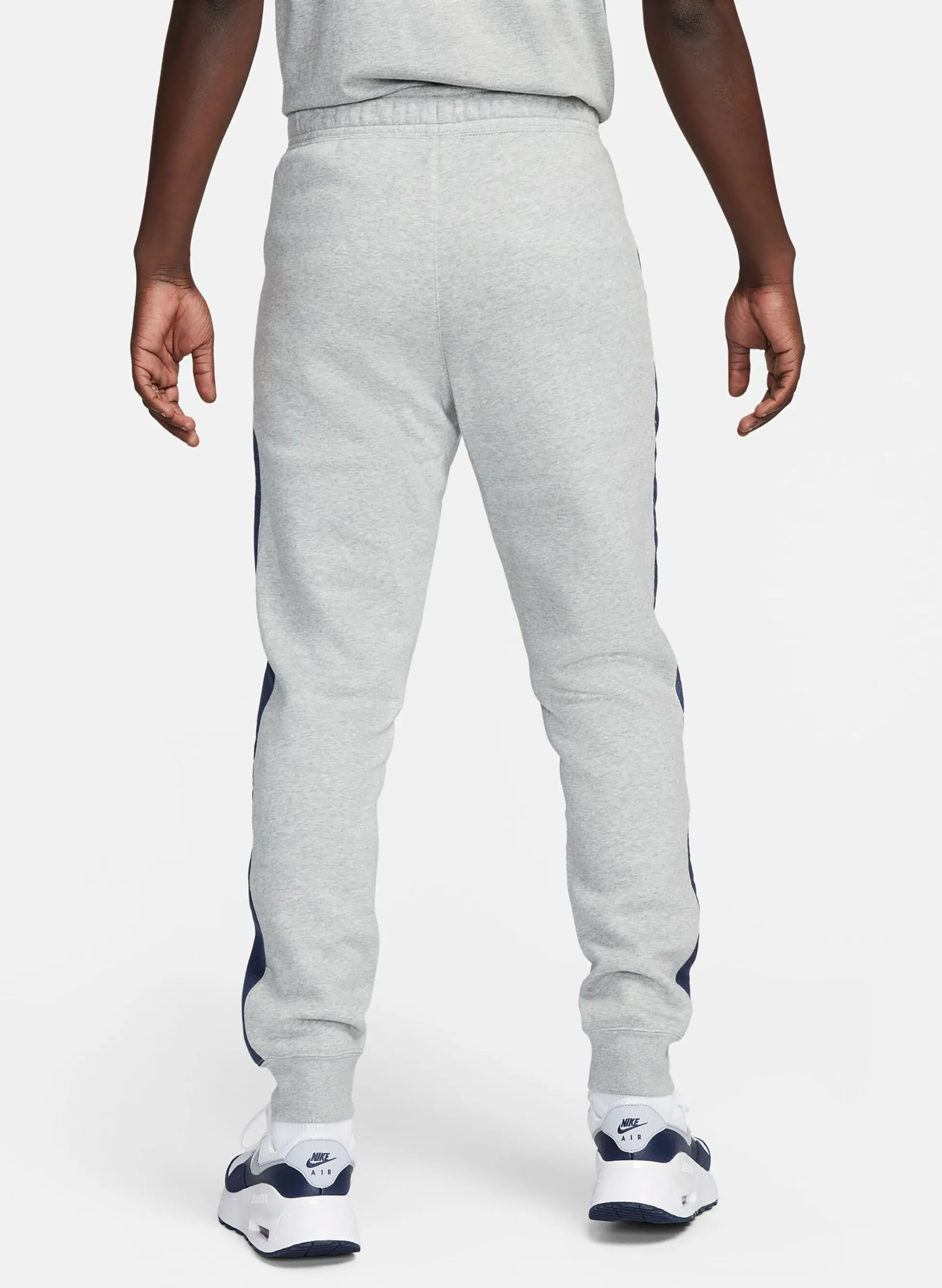 pantalone jogger lateral band