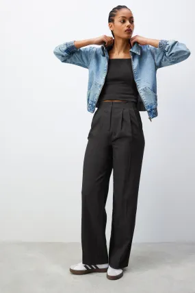 Sartoriale - Pantaloni dritta con pieghe sul davanti